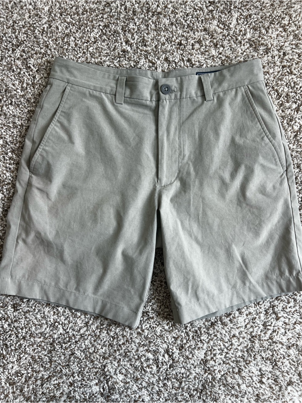 Vineyard Vines Performance Breaker Short Grey Sz 30